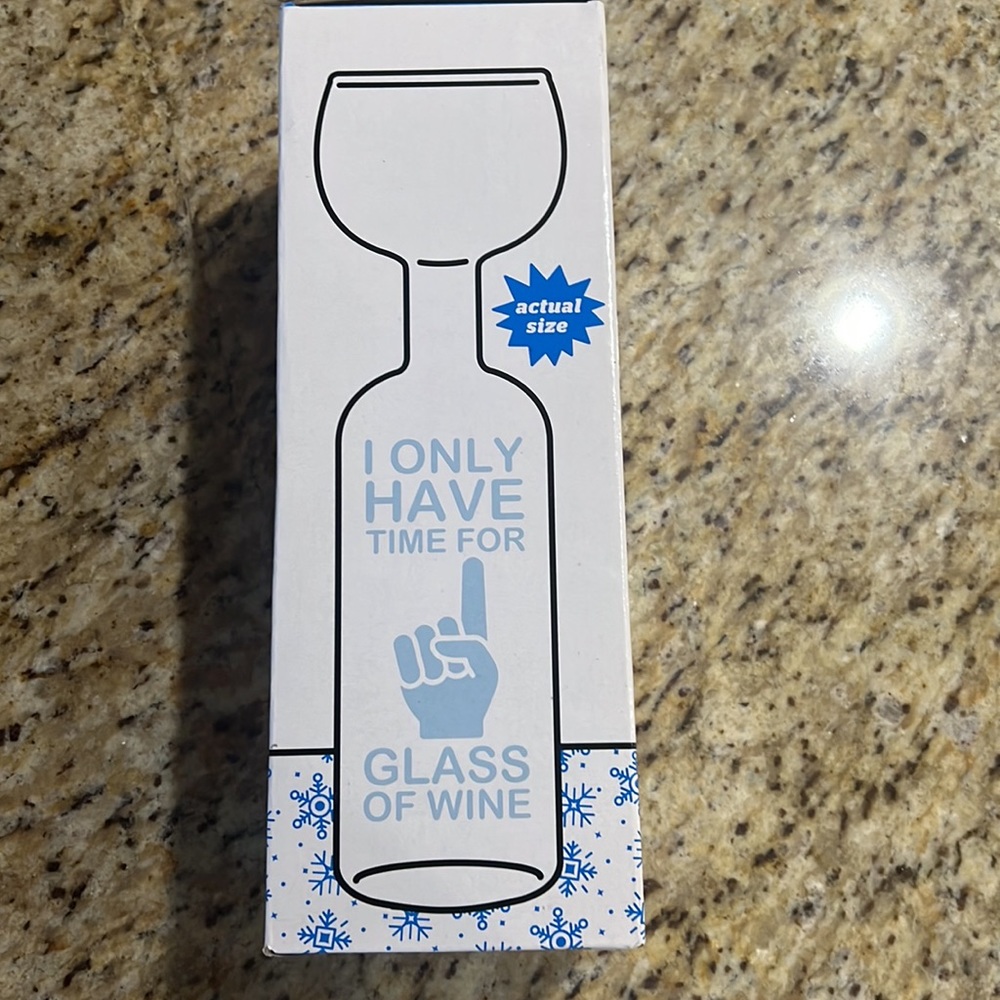 BigMouth Inc Wine Bottle Glass - Picture 4 of 4